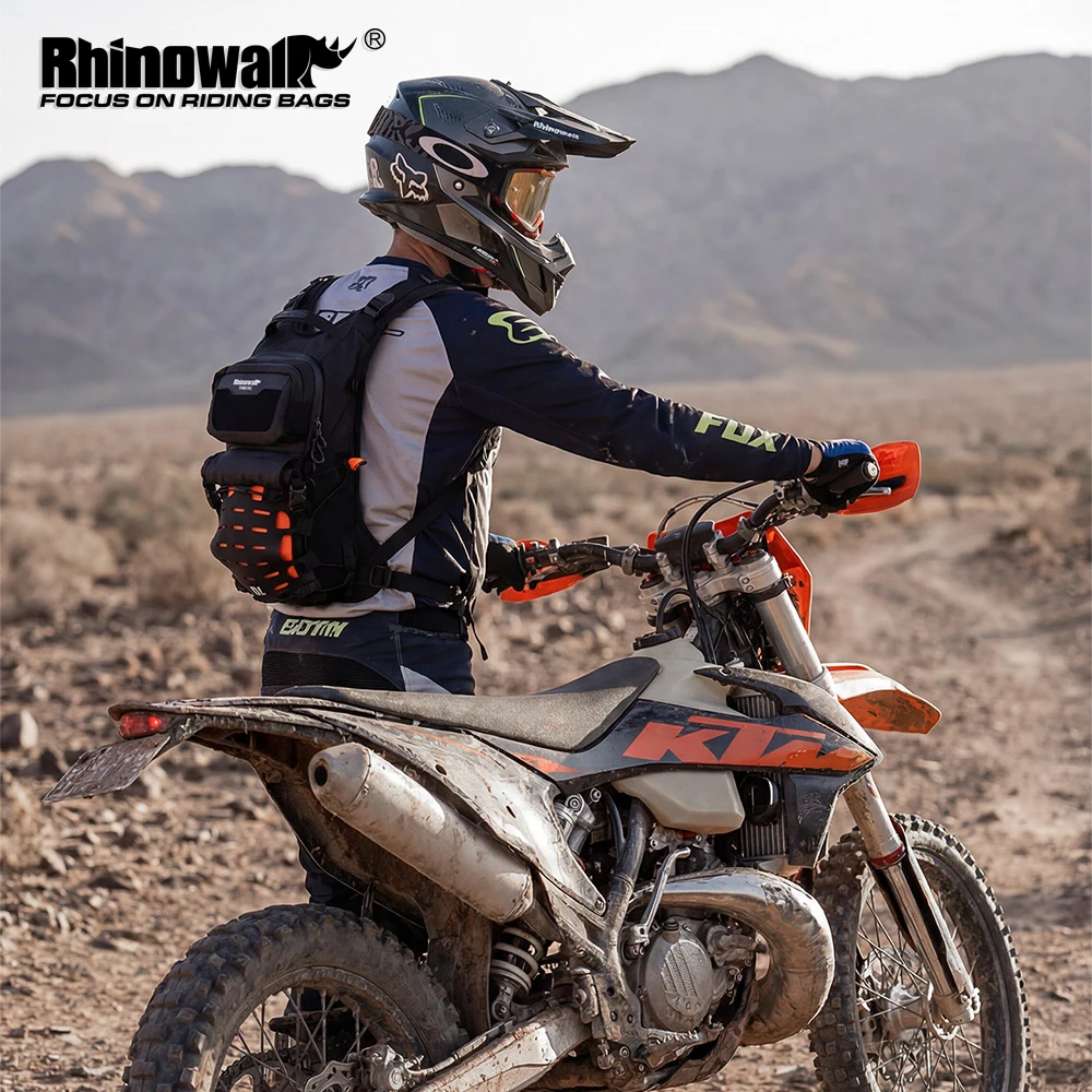 Tech Accessories Bag - Rhinowalk Motorcycle Backpack 10L With Rain