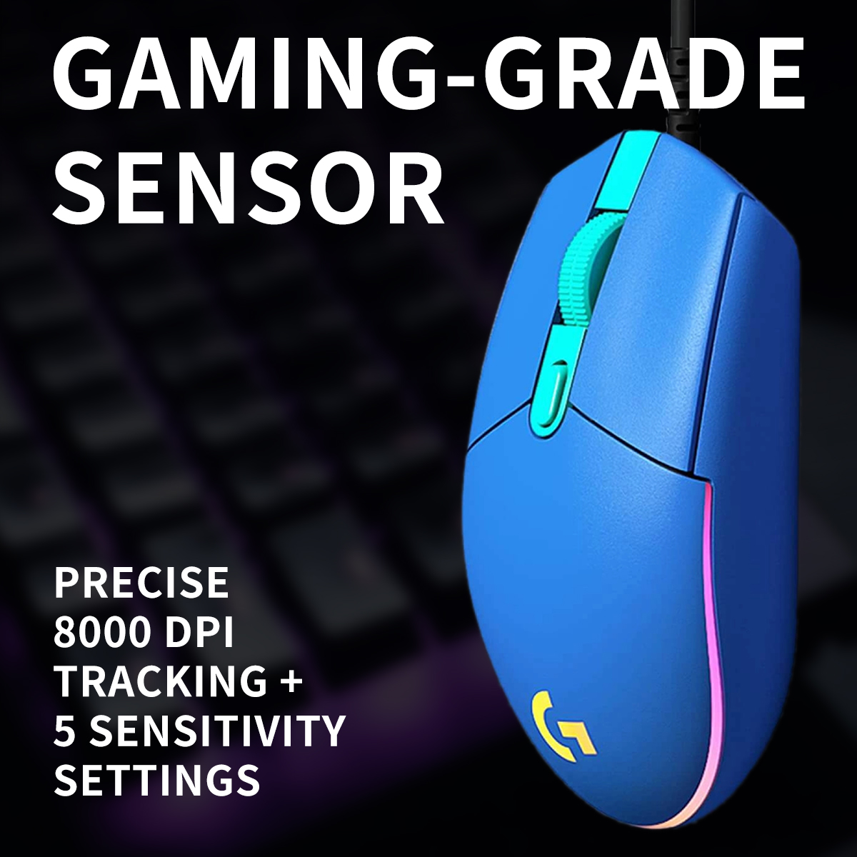 Logitech G203/G402 Human body  - Logitech Mouse G203 评论和价格
