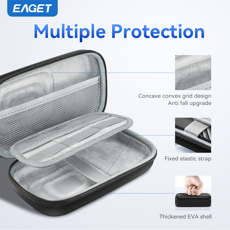 Eaget 2.5 Inch HDD Box Bag Cas - Tech Accessories Bag 评论和价格