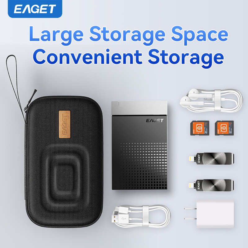 Eaget 2.5 Inch HDD Box Bag Cas - Tech Accessories Bag 评论和价格