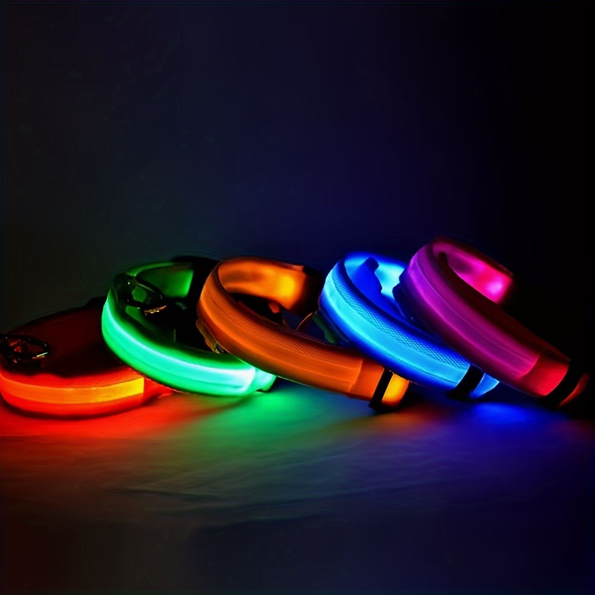 Reflective LED Dog Collar for  - Tech Dog Accessories 评论和价格