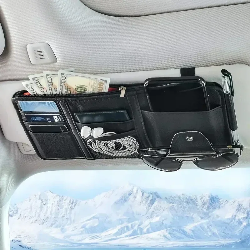 Car Sun Visor Organizer Multi- - Tech Accessories Bag 评论和价格