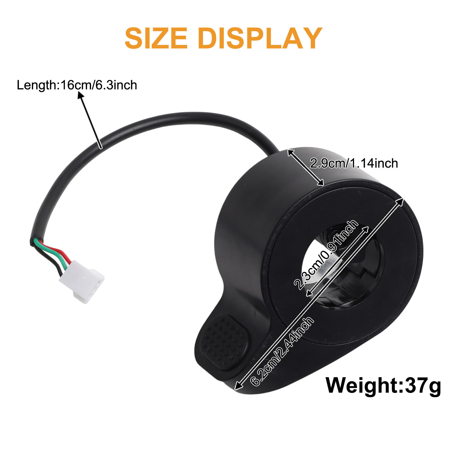 1 Pc Electric Scooter Thumb Th - Tech Computer Accessories 评论和价格