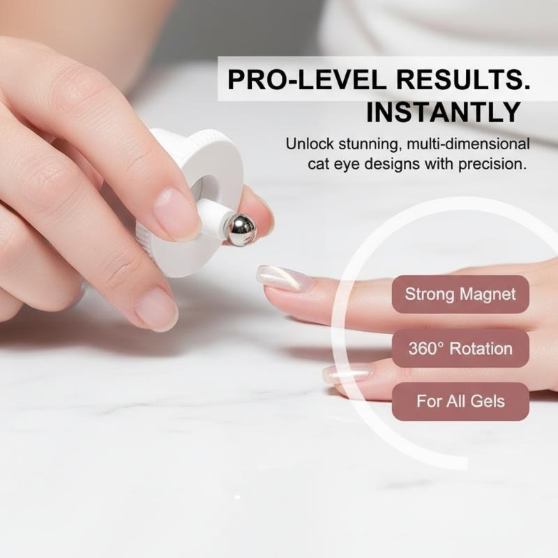 Rotating Cat Eye Nail Magnet M - Jet Tech Accessories 评论和价格